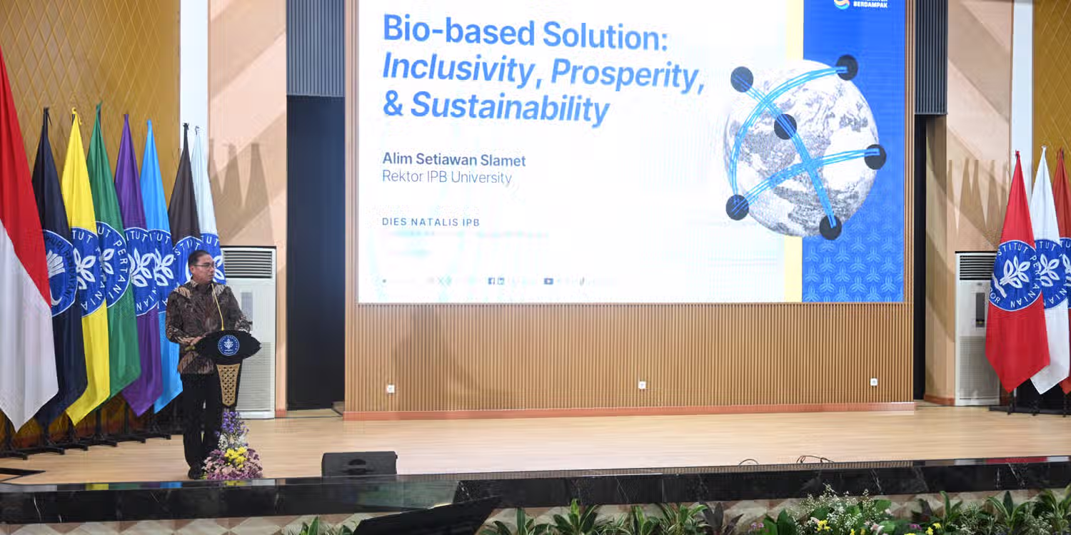 Dies Natalis ke-63, Rektor Perkuat Arah Pengembangan IPB University