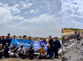 varietas-ipb-9g-diperkenalkan-di-merauke-petani-dan-tim-ekspedisi-patriot-ipb-bersinergi